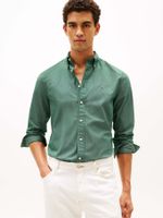 Camisa-de-corte-regular-flex-poplin-con-micro-estampado