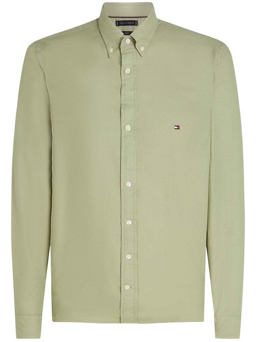 Camisa-de-corte-slim-de-hilo-teñido