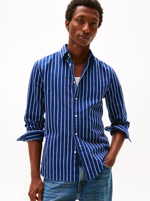 Camisa-de-rayas-de-corte-regular