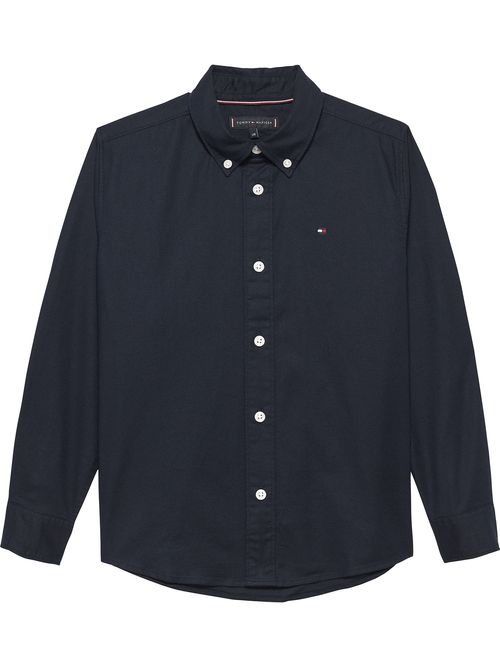 Camisa-Essential-de-algodon-Oxford