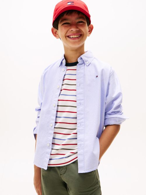 Camisa-Essential-de-algodon-Oxford