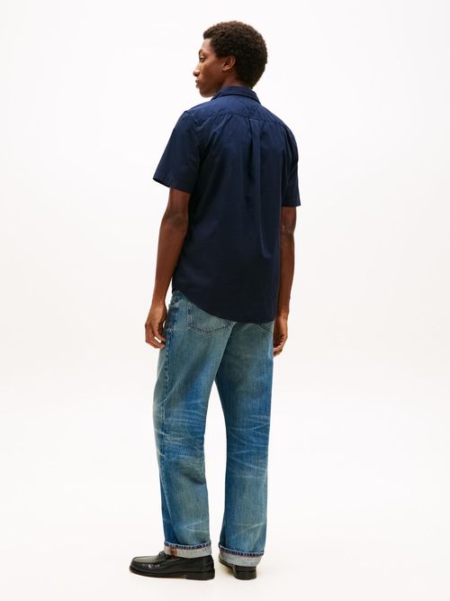 Camisa-Flex-Poplin-Solid-de-manga-corta