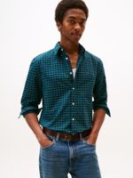 Camisa-Oxford-de-corte-regular-con-estampado-a-cuadros