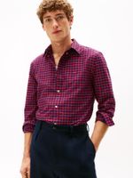Camisa-Oxford-de-corte-regular-con-estampado-a-cuadros