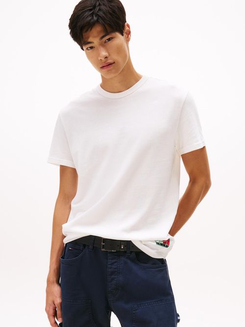 Camiseta-de-corte-regular-con-logo-grafico-posterior