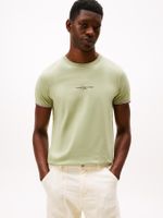 Camiseta-de-corte-slim-con-mangas-ribeteadas
