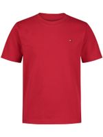 Camiseta-de-cuello-redondo-con-logo