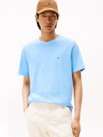 Camiseta-de-cuello-redondo-con-logo-bordado