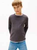 Camiseta-de-manga-larga-en-punto-gofrado