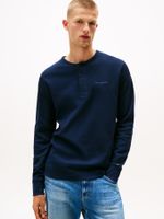 Camiseta-Henley-de-manga-larga