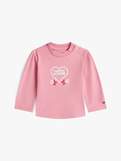 Camiseta-manga-larga-con-logo-grafico