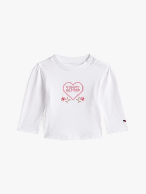 Camiseta-manga-larga-con-logo-grafico