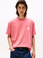 Camiseta-relaxed-con-logo-en-forma-de-escudo