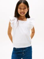 Camiseta-texturizada-con-mangas-con-volantes