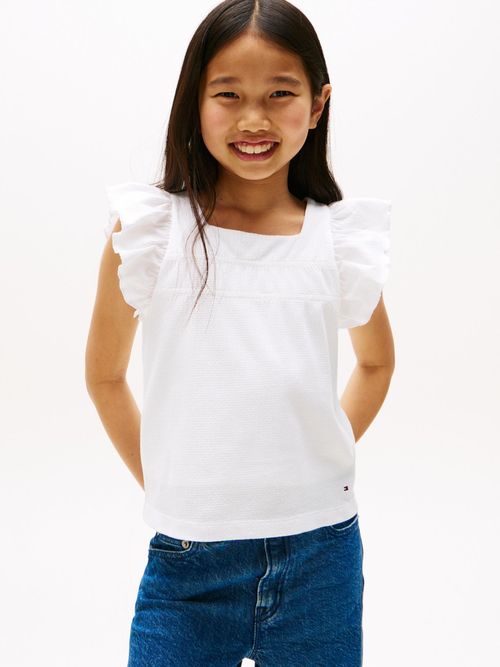 Camiseta-texturizada-con-mangas-con-volantes