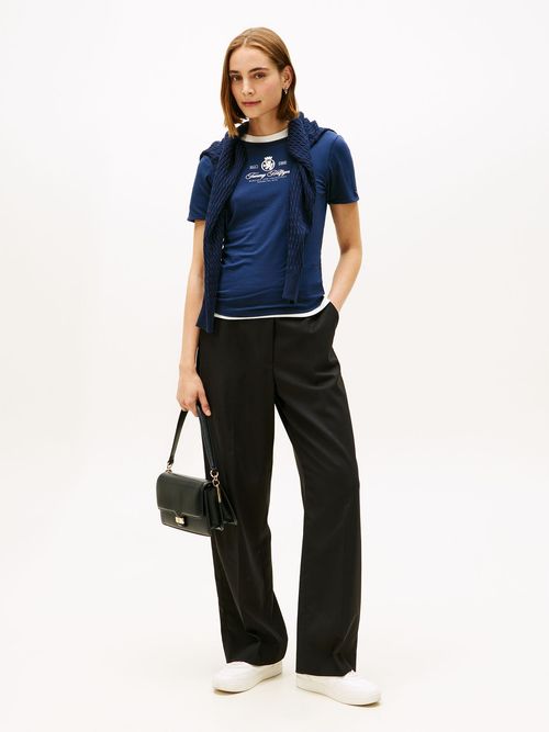 Camiseta-varsity-de-corte-slim