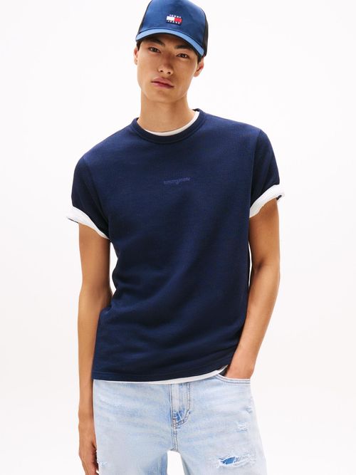 Camiseta-waffle-de-corte-slim