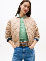 Chaqueta-bomber-acolchada-con-logo