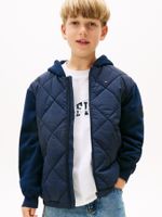 Chaqueta-bomber-amplia-de-tejido-mixto