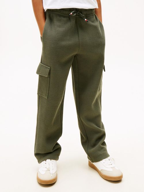 Joggers-cargo-Essential-de-punto-gofrado