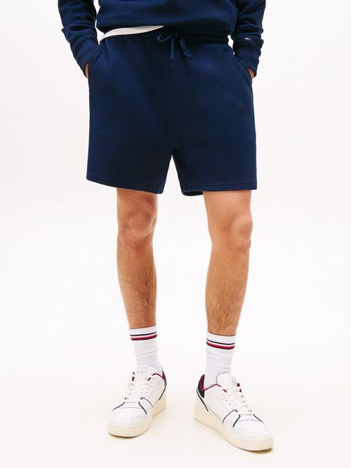 Pantalon-corto-de-chandal-con-punto-gofrado