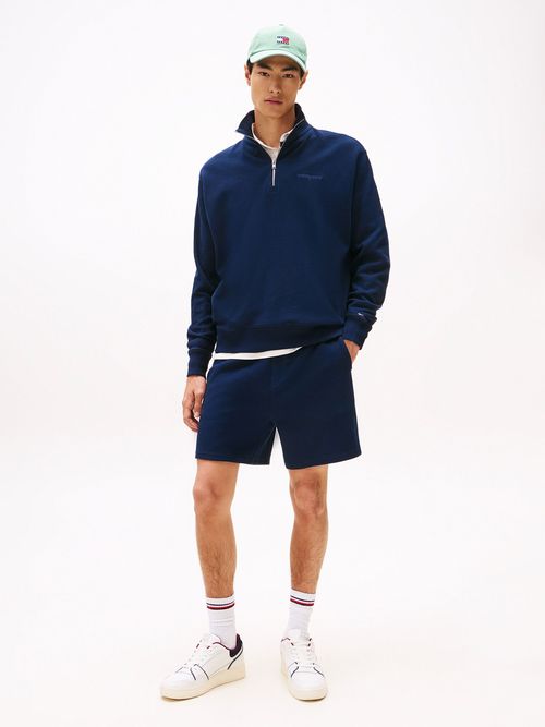 Pantalon-corto-de-chandal-con-punto-gofrado