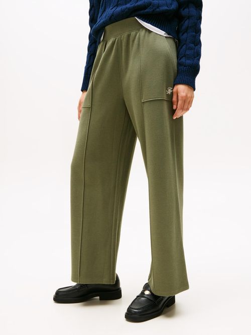 Pantalon-de-pique-con-logo-script