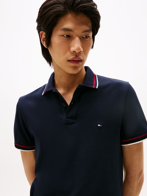 Polo-de-corte-slim-con-logo
