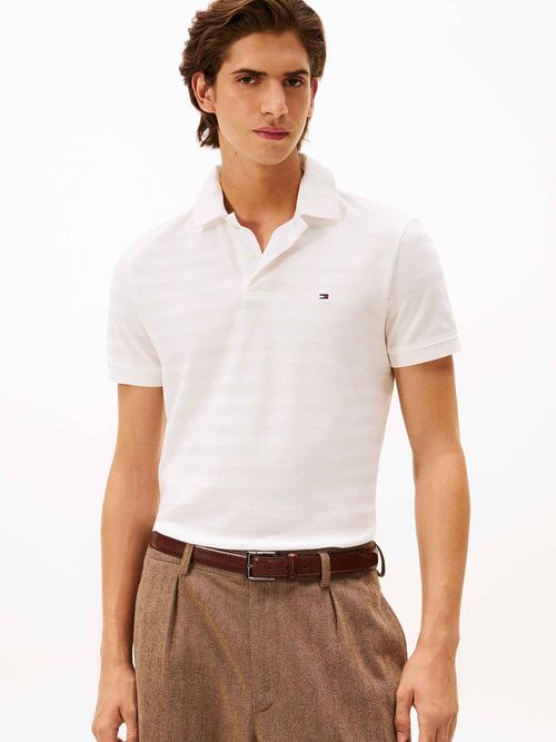Polo-de-jacquard-con-diseño-de-espiga