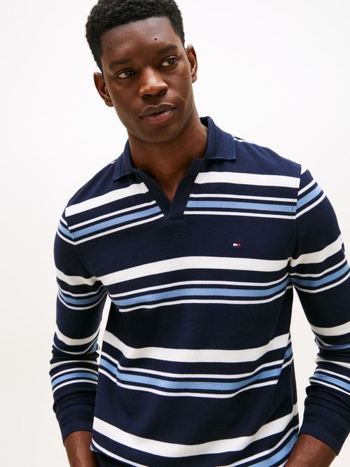 Polo-de-manga-larga-en-jacquard