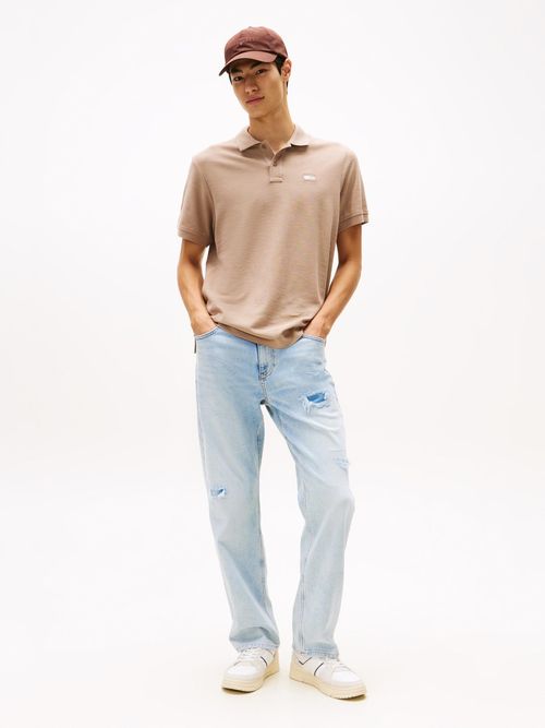 Polo-de-pique-con-parche-de-Tommy