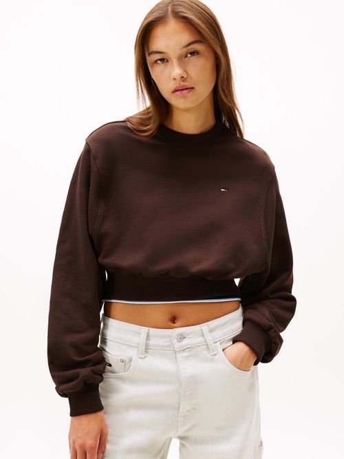 Sudadera-de-corte-cropped-con-logo