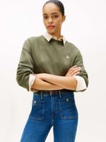 Sudadera-de-pique-con-logo-script