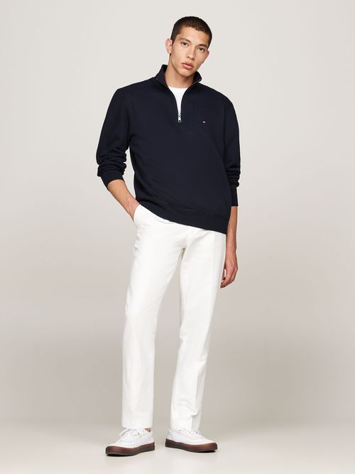 Sueter-de-felpa-con-media-cremallera