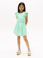 Vestido-de-punto-con-textura-y-vuelo