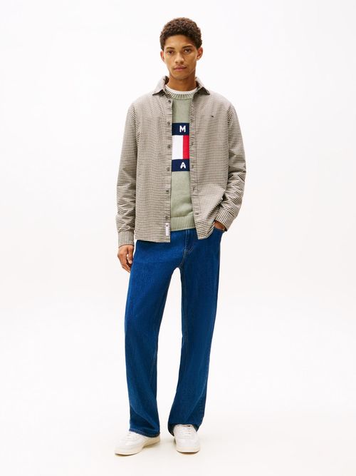 Camisa-oxford-de-corte-regular-con-diseño-de-cuadros