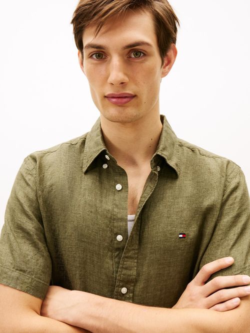 Camisa-manga-corta-de-corte-regular