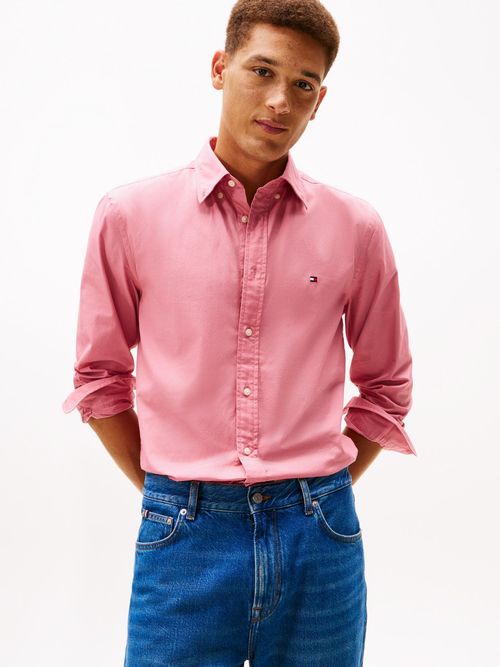 Camisa-TH-Flex-de-corte-regular-con-botones