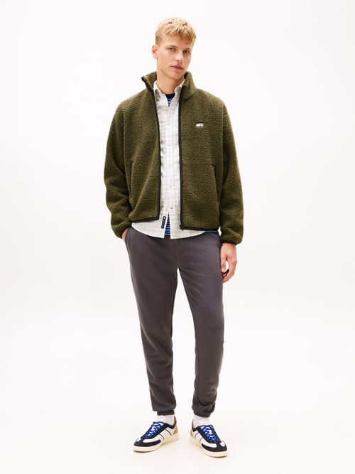 Joggers-de-tejido-polar-peinado-de-corte-slim