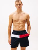 Traje-de-baño-de-medio-largo-con-logo