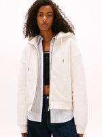 Abrigo-con-capucha-con-logo-script