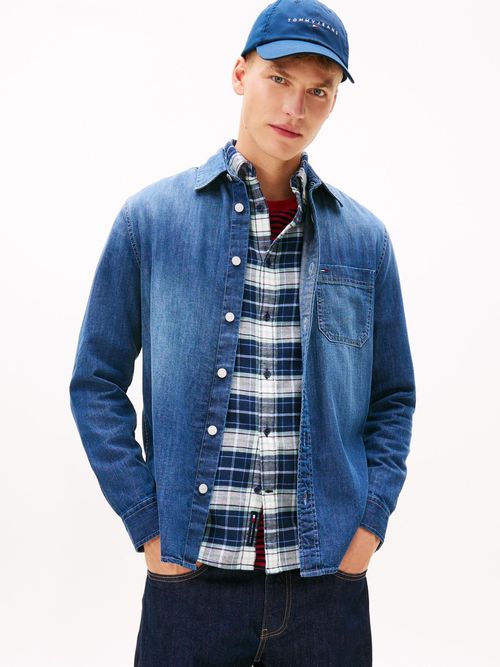Camisa-denim-de-corte-regular