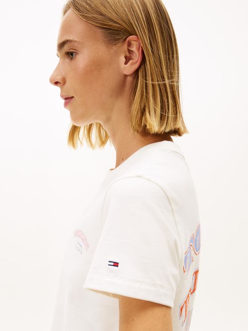 Camiseta-de-corte-regular-con-logo-grafico