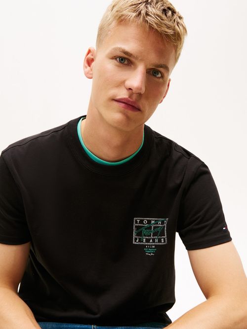 Camiseta-de-corte-regular-con-logo-signature