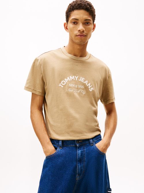 Camiseta-de-corte-regular-con-logo-grafico