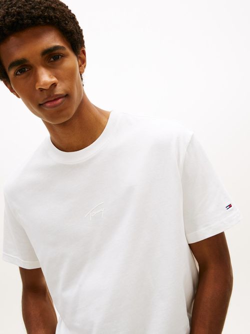 Camiseta-de-punto-con-logo-tonal