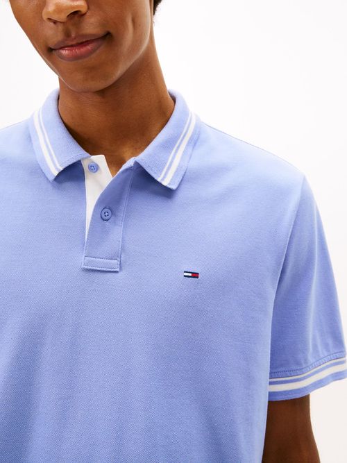 Polo-de-corte-regular-ribeteado