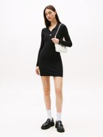 Vestido-sudadera-midi-con-parche