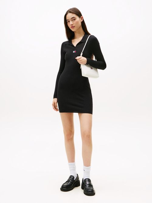 Vestido-sudadera-midi-con-parche