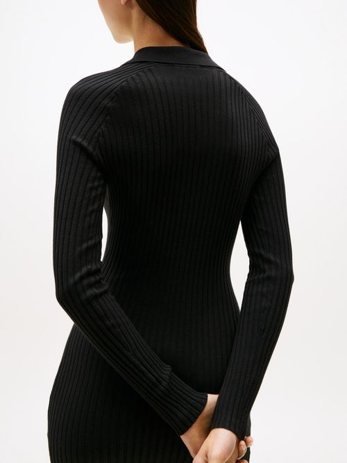 Vestido-sudadera-midi-con-parche